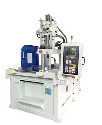 โต๊ะหมุนตั้ง เครื่องพิมพ์พลาสติกฉีด 55T แรง clamping