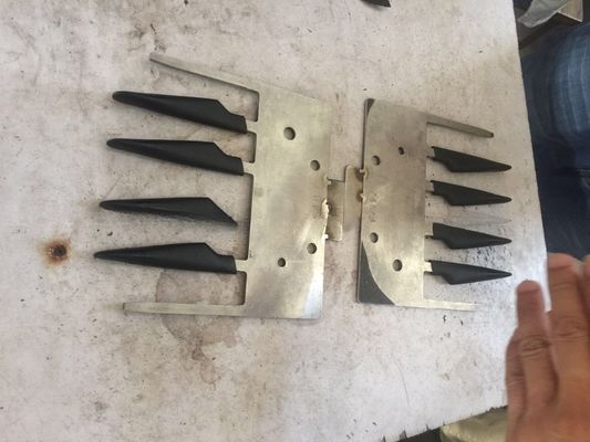 เครื่องพิมพ์ฉีดพลาสติกแบบตั้ง PP Dual Color Knife Handle JTT-550 2V-3R