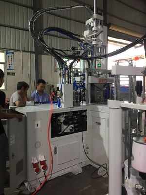 85T LSR เครื่องพิมพ์ฉีด เครื่องพิมพ์ฉีดกระบะสองเลื่อน 21.6KW