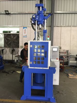 เครื่องพิมพ์เจาะระบายน้ําแบบตั้ง 55T ขนาด 200MM พร้อมโต๊ะทํางาน 2 ตัว